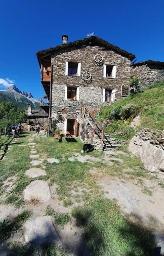 B & B La Guiette Casteldelfino Exterior foto